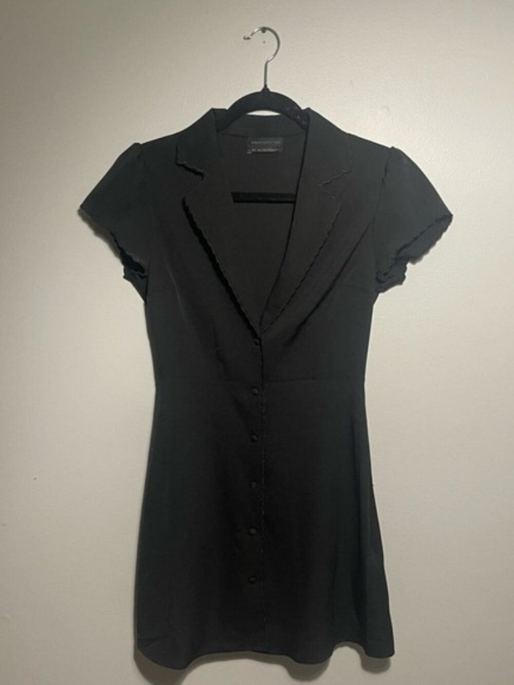 Black A-Line Mini Dress